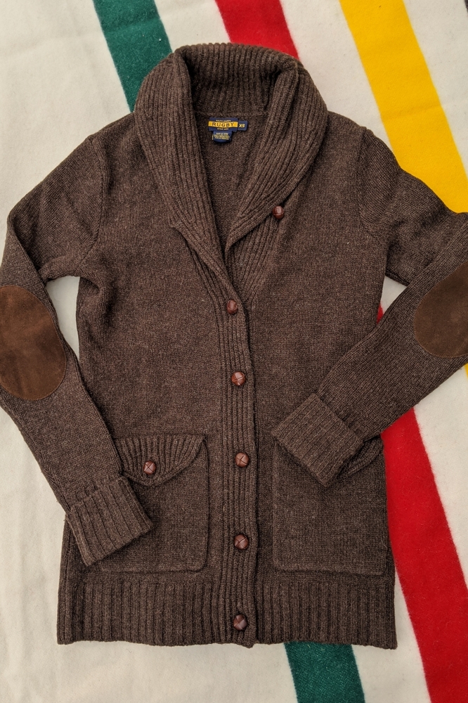Ralph Lauren Rugby Wool Sexy College Sweater xs